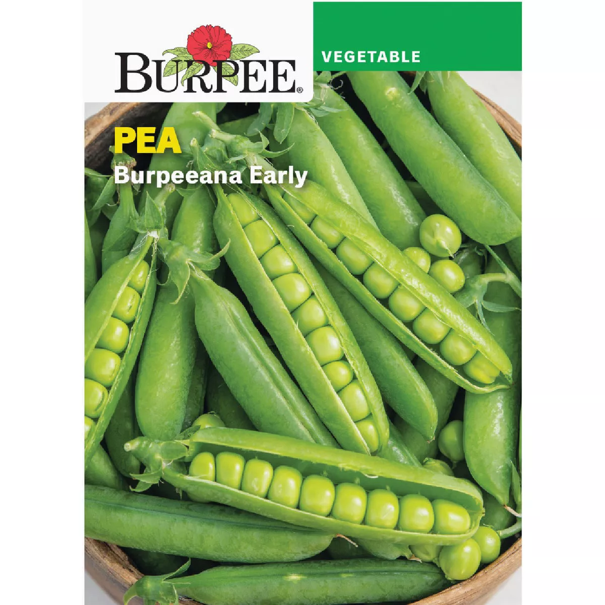 Burpee Pea Burpeeana Early Seed Packet