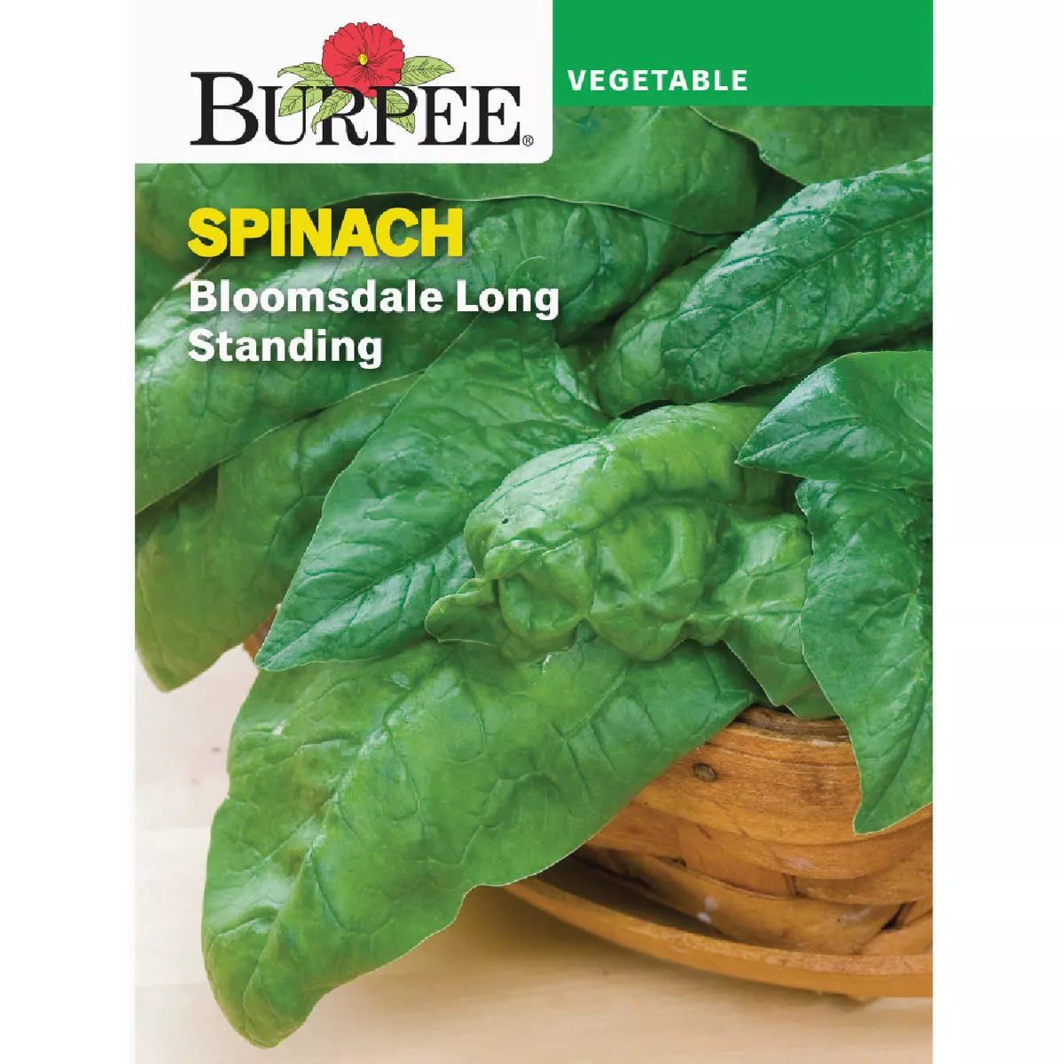 Burpee Spinach Bloomsdale Long Standing Seed Packet | True Value Hardware