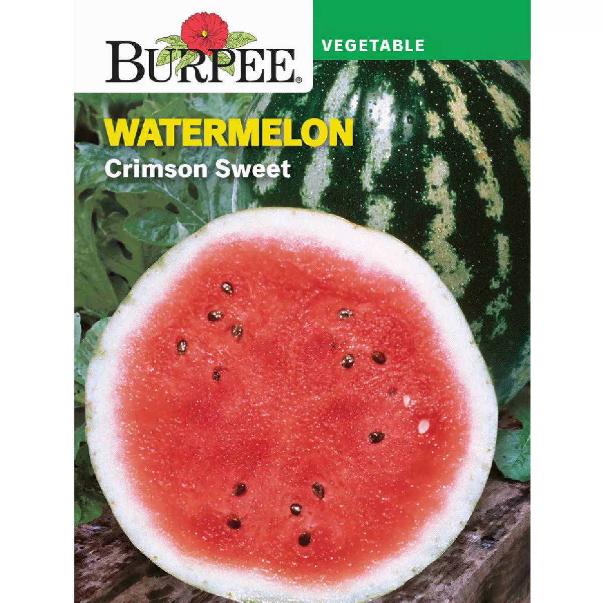 Burpee Watermelon Crimson Sweet Seed Packet