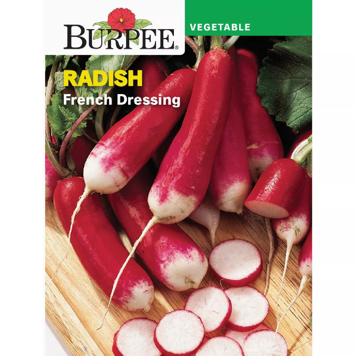 Burpee Radish French Dressing Seed Packet