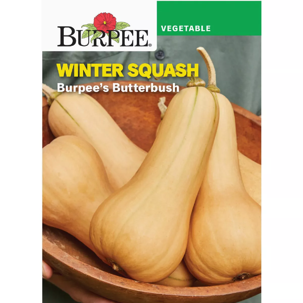 Burpee Squash, Winter Burpee's Butterbush Seed Packet