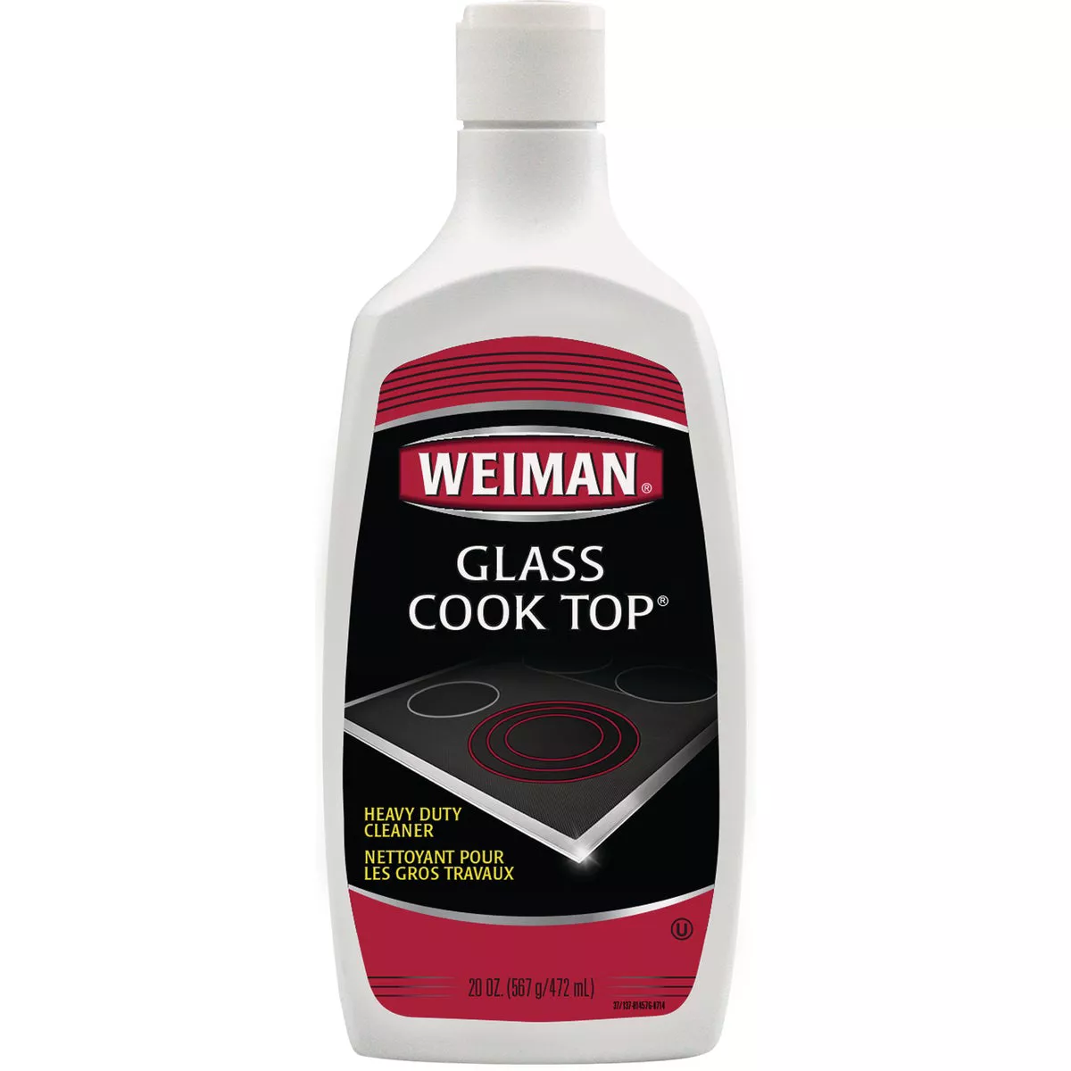 Weiman 20 Oz. Squeeze Bottle Glass Cook Top Cleaner & Polisher