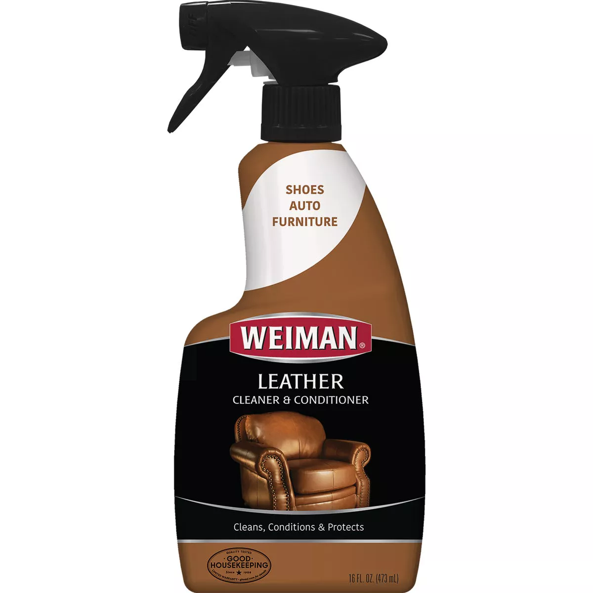 Weiman 16 Oz. Trigger Spray Leather Care Cleaner & Conditioner