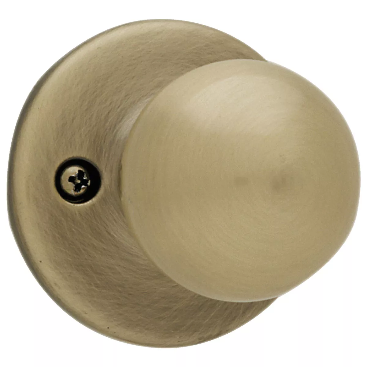 Kwikset Polo Half Dummy Knob - Antique Brass