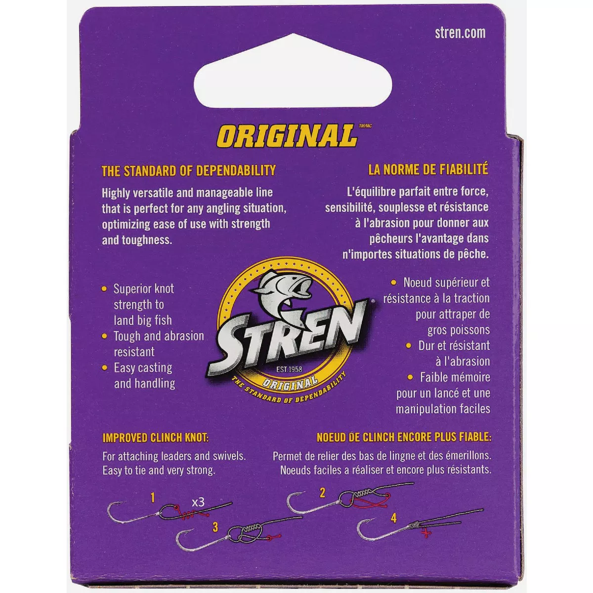 Stren 12 Lb. 100 Yd, Clear BLue Fluoresent Monofilament Fishing Line - photo 3