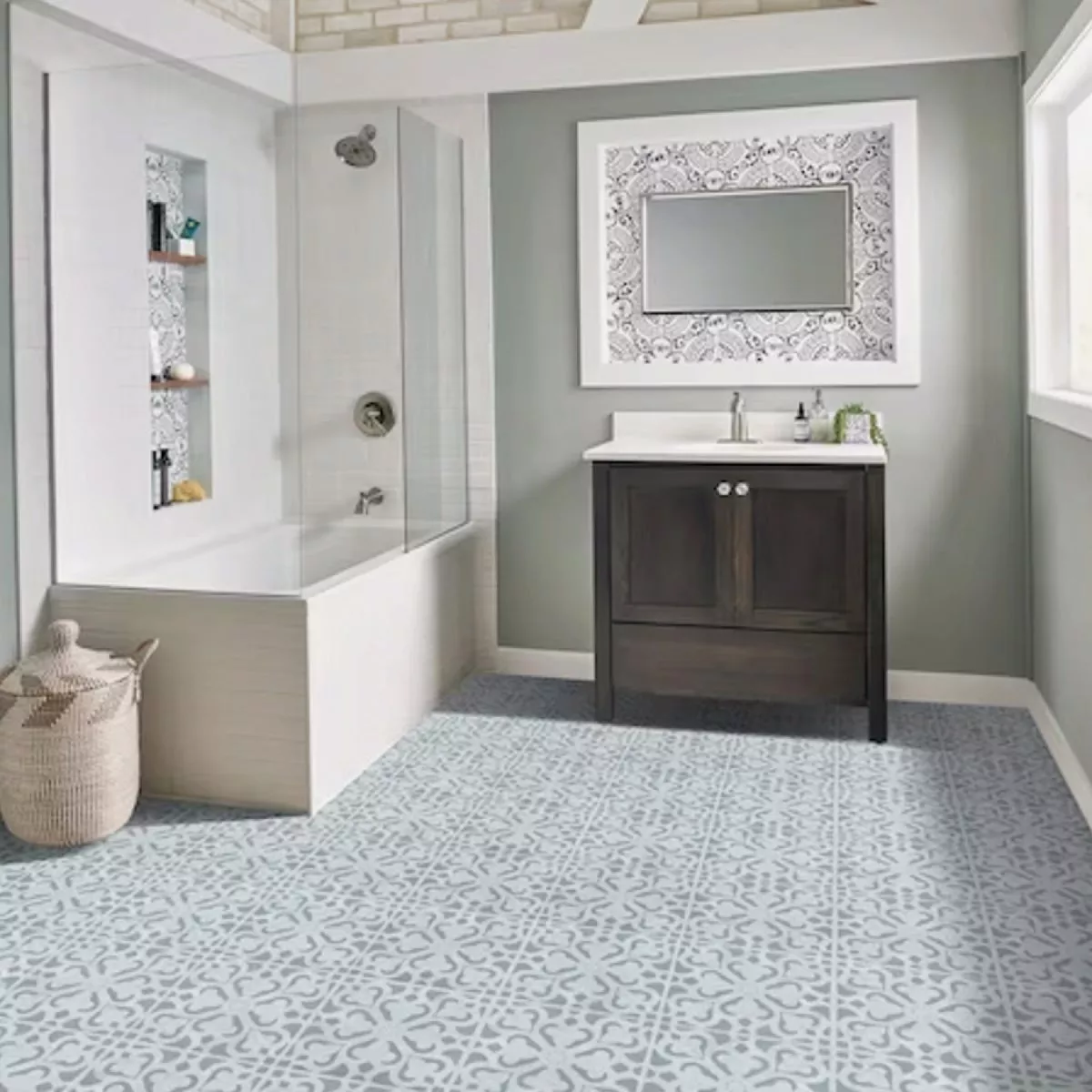 Armstrong Flooring Decorative Tuscan 0.08 In. T x 12 In. W x 12 In. L Peel & Stick Vinyl Tile (30 Sq. Ft./Case) - photo 2