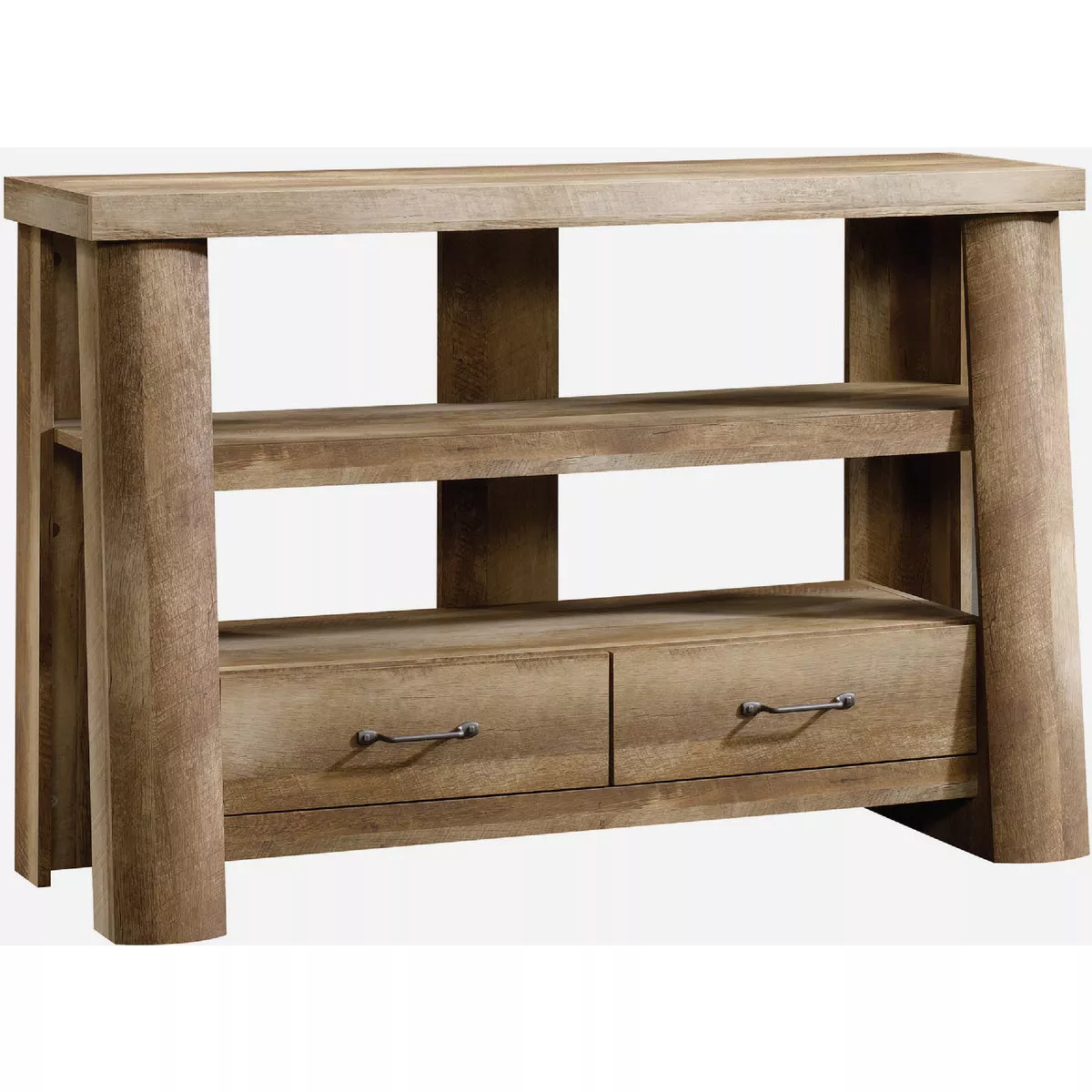Sauder Boone Mountain Anywhere Console, Craftsman Oak