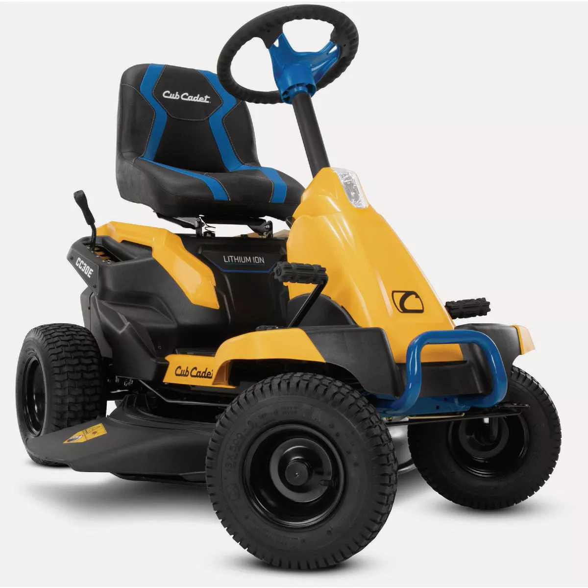 Cub Cadet CC30E 30 In. 56V MAX Cordless Riding Lawn Tractor with 30 Ah Battery & Charger