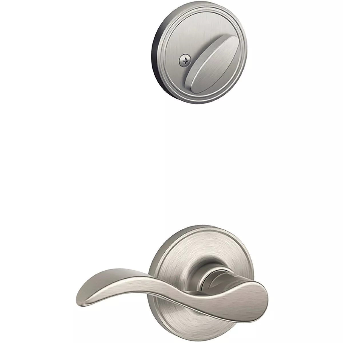Seville Lever, Right Hand, Inside Trim for Single Cylinder Handleset - Satin Nickel