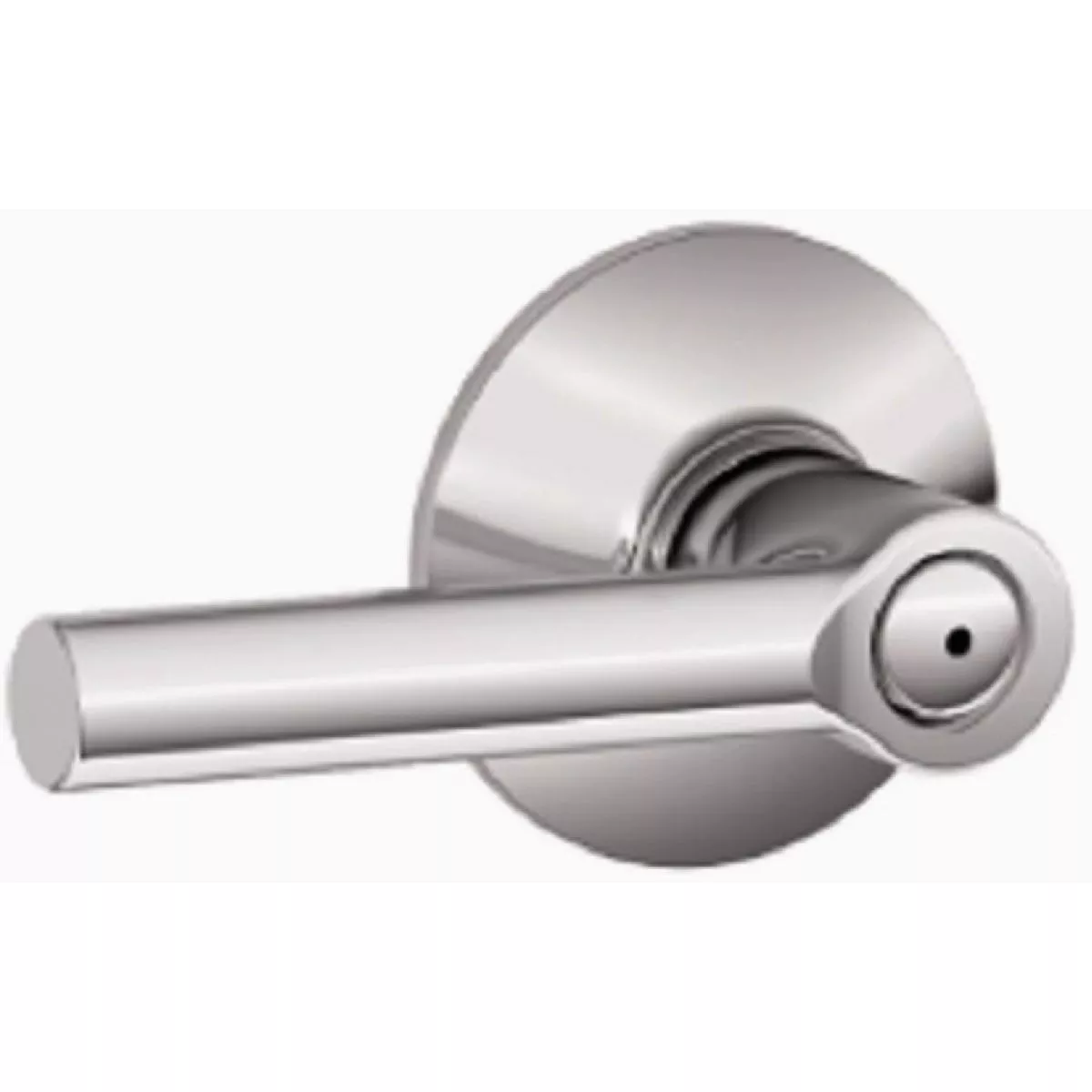 Schlage F Series Privacy Function, Broadway Lever, 625 Bright Chrome Finish