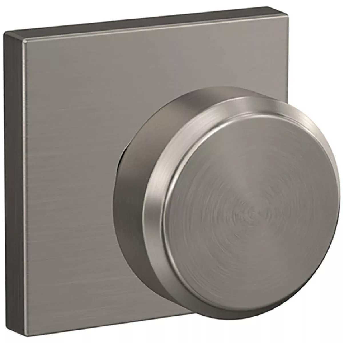 Bowery Knob x Collins Rose Combined Passage Privacy - Satin Nickel