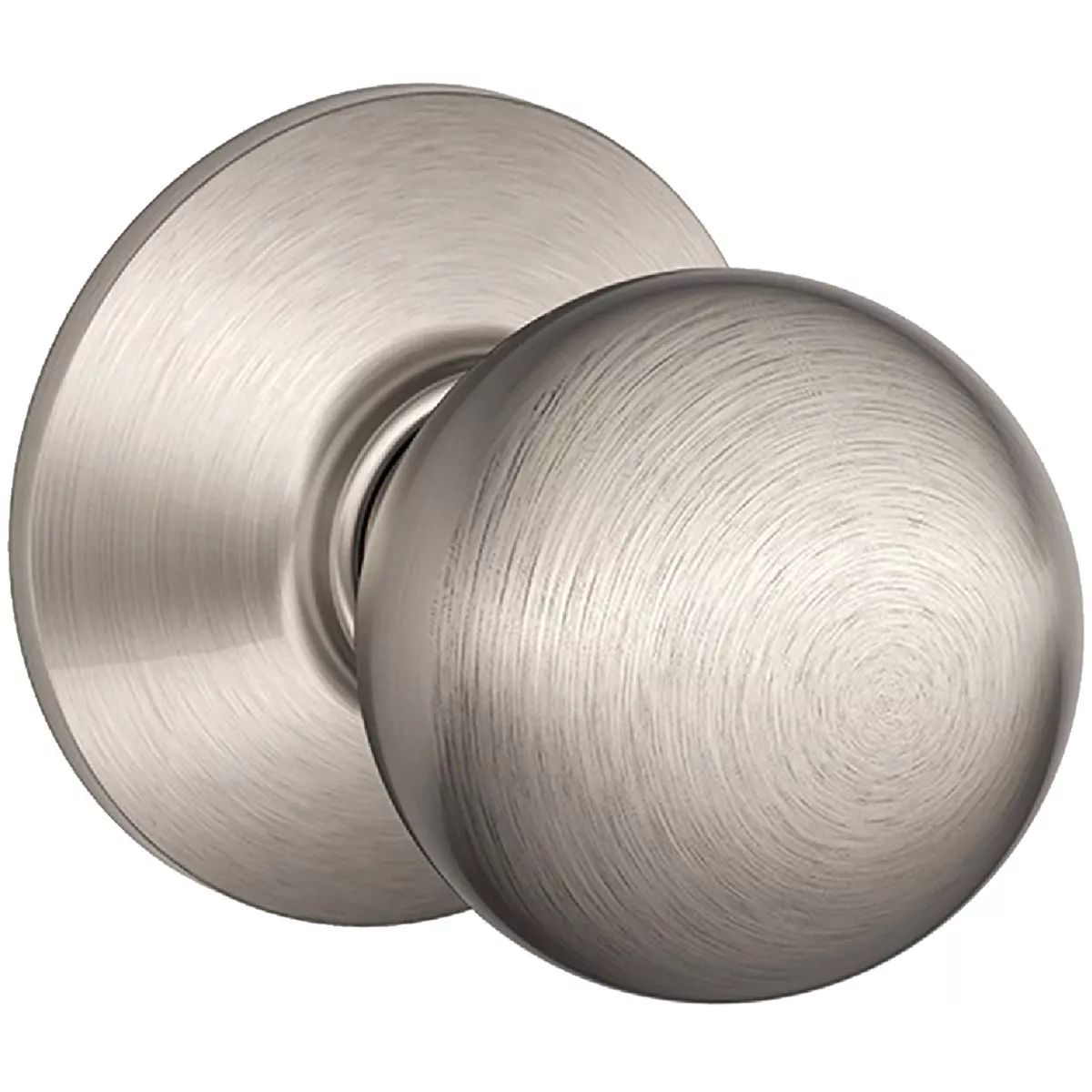 Orbit Knob Passage - Satin Nickel