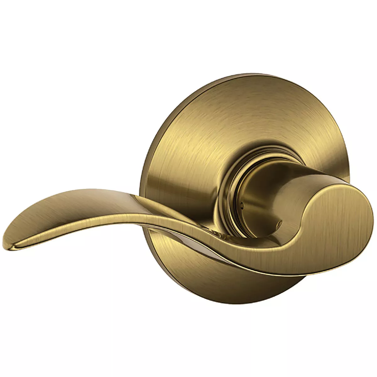 Accent Lever Passage - Antique Brass