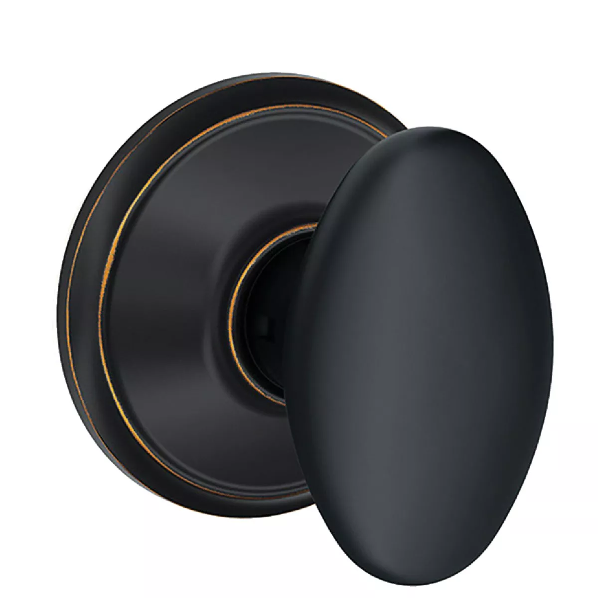 Siena Knob Passage - Aged Bronze