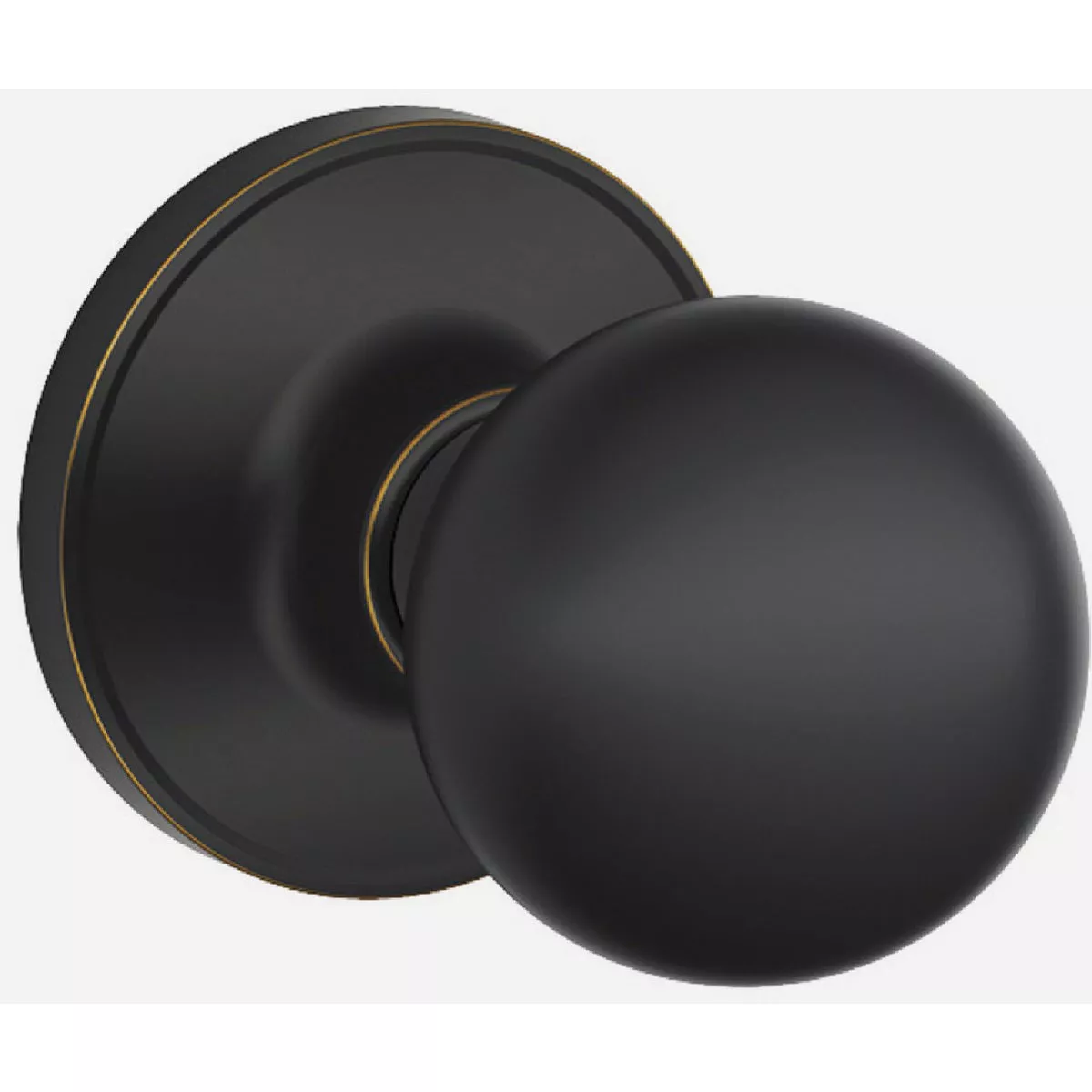 Schlage J Series Passage Function, Corona Knob, 716 Aged Bronze Finish