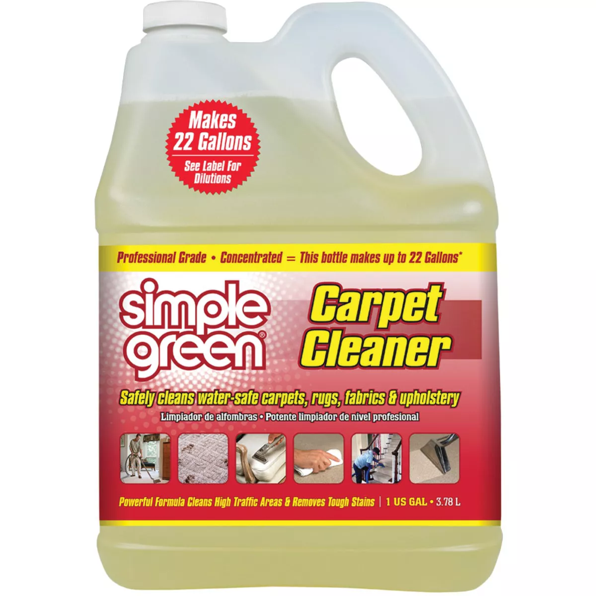 Simple Green 1 Gal. Liquid Unscented Carpet Cleaner