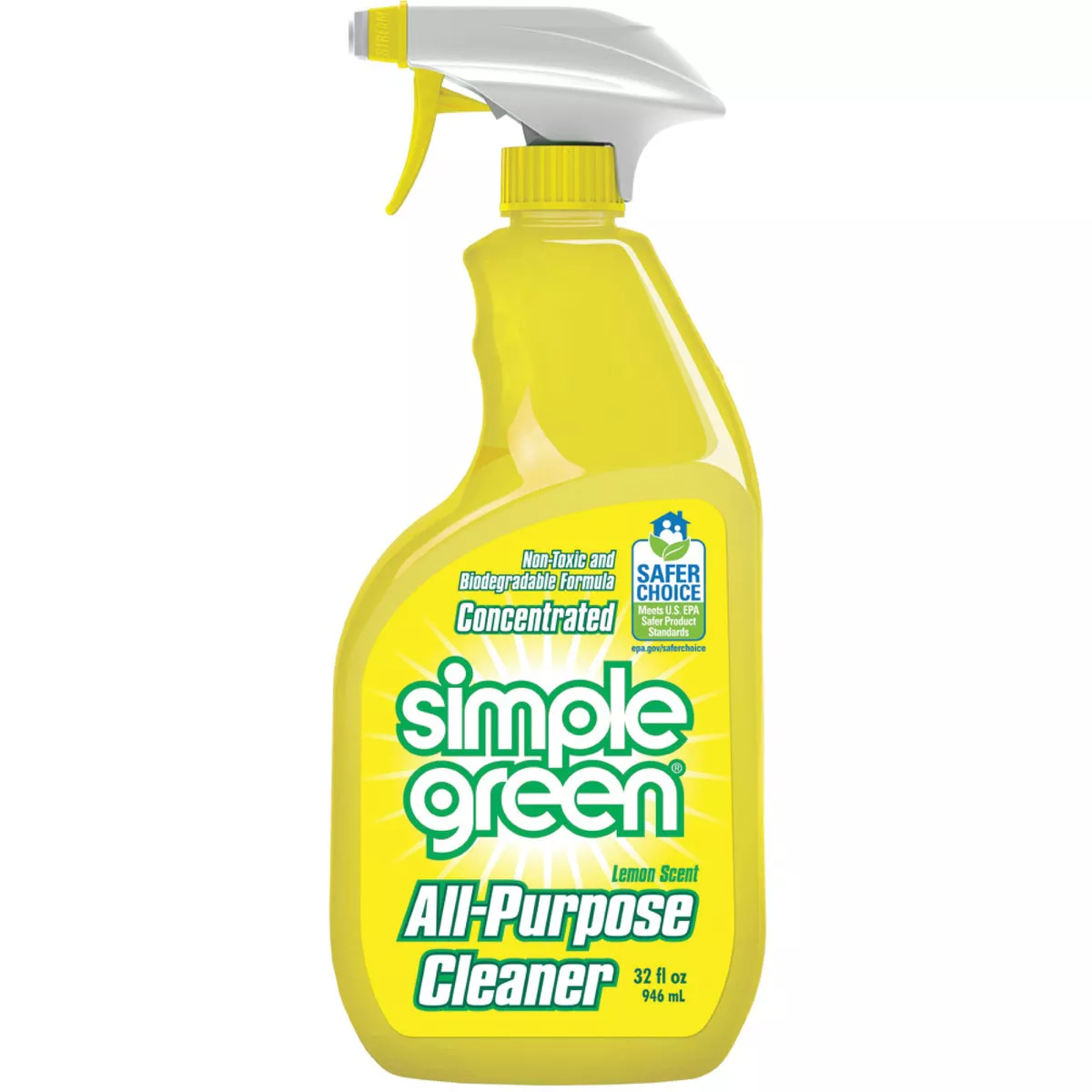 Simple Green 32 Oz. Lemon Concentrated Household All-Purpose Cleaner