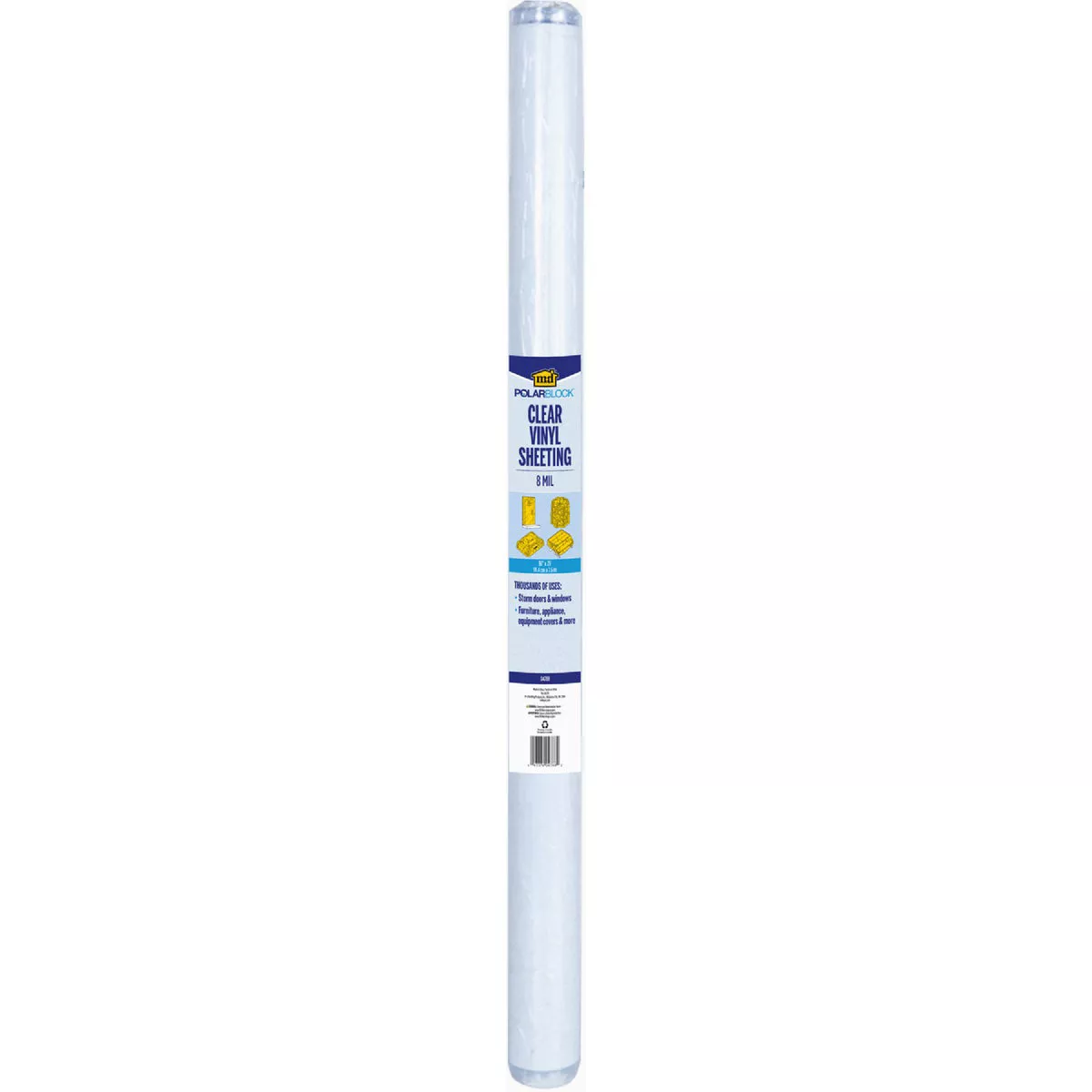 M-D 36 In. x 25 Ft. 8Mil Clear Vinyl Sheeting - photo 2