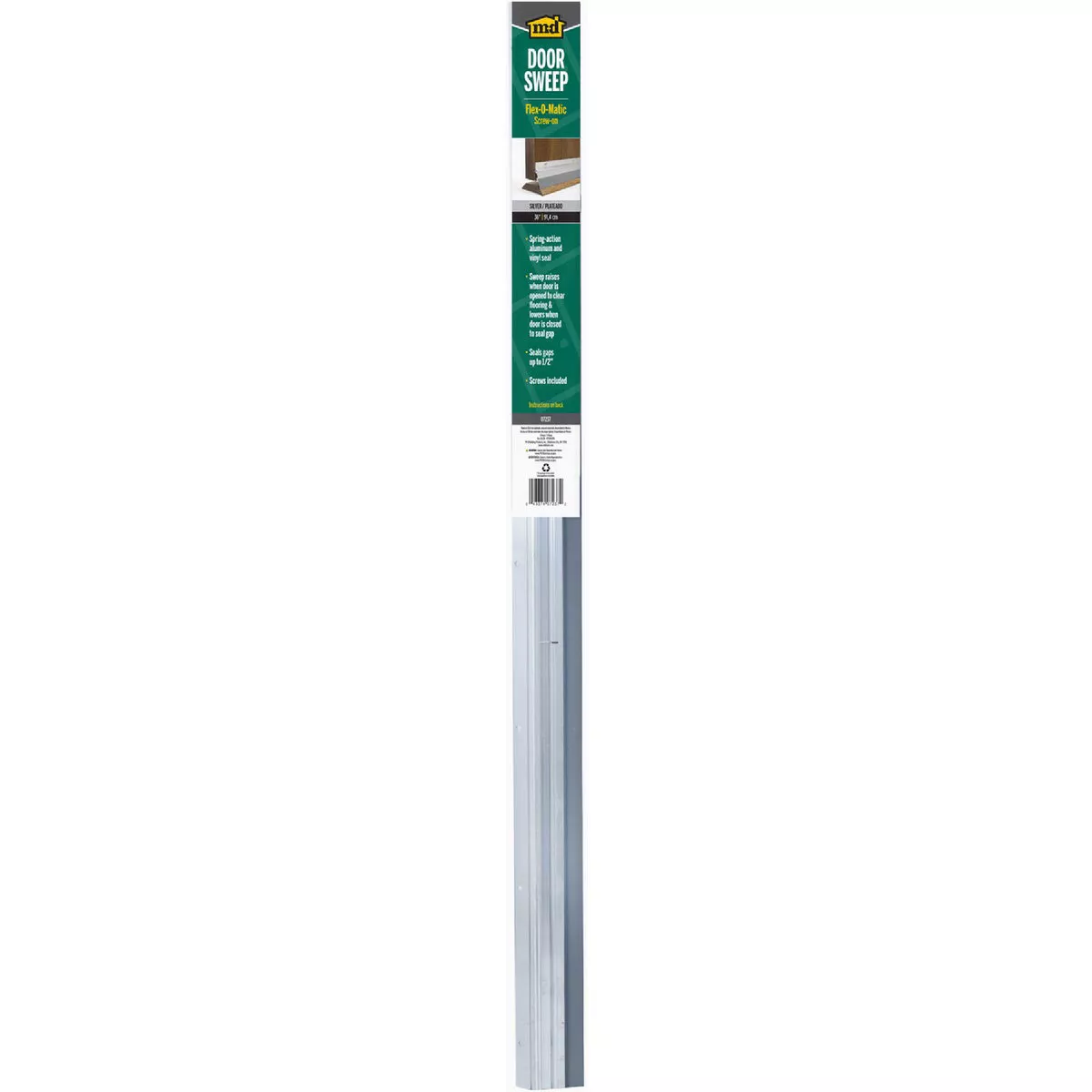 M-D Building Products 0.375 In. 36 In. Silver Door Sweep - photo 2
