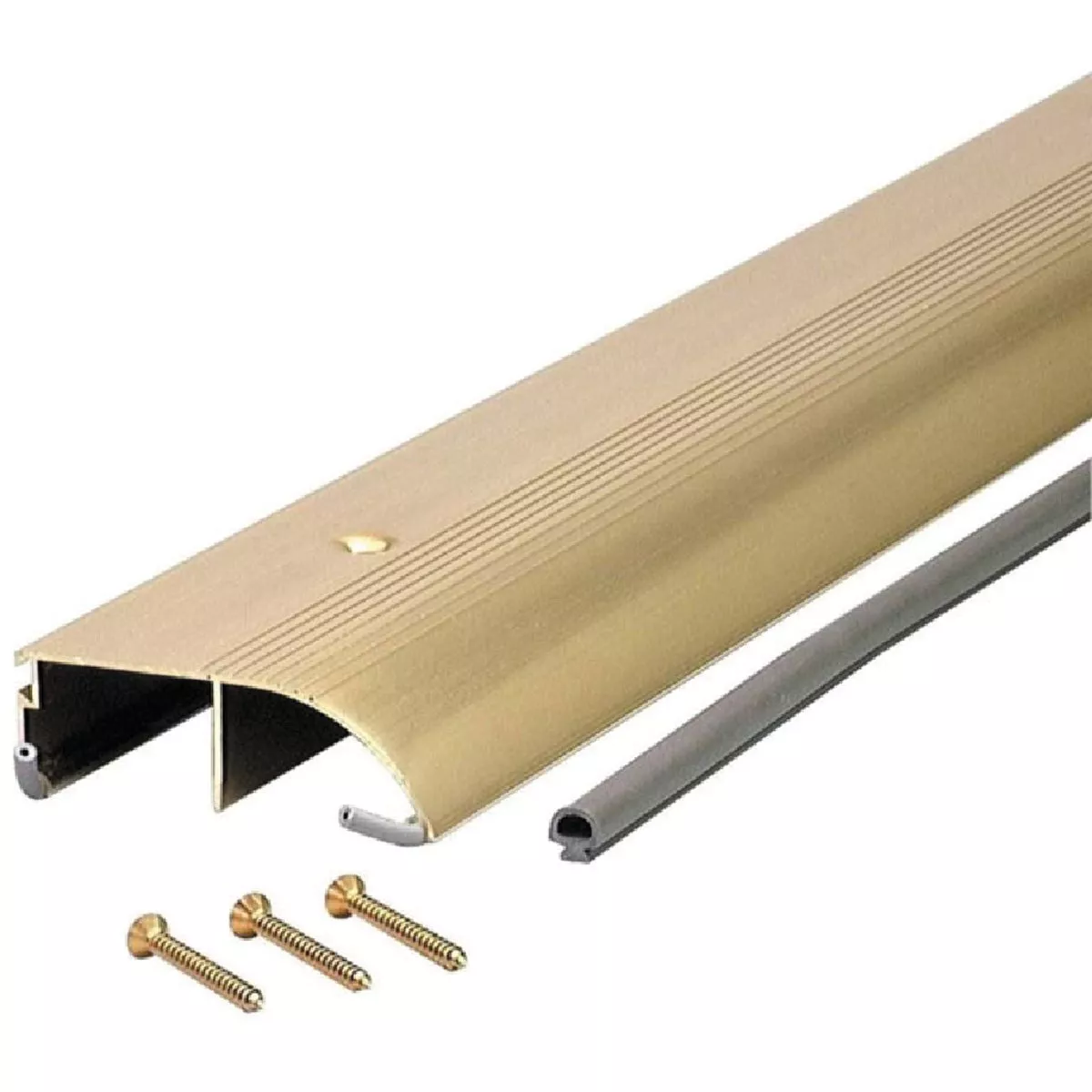 M-D 36 In. Gold Vinyl/Polymer High Bumper Threshold
