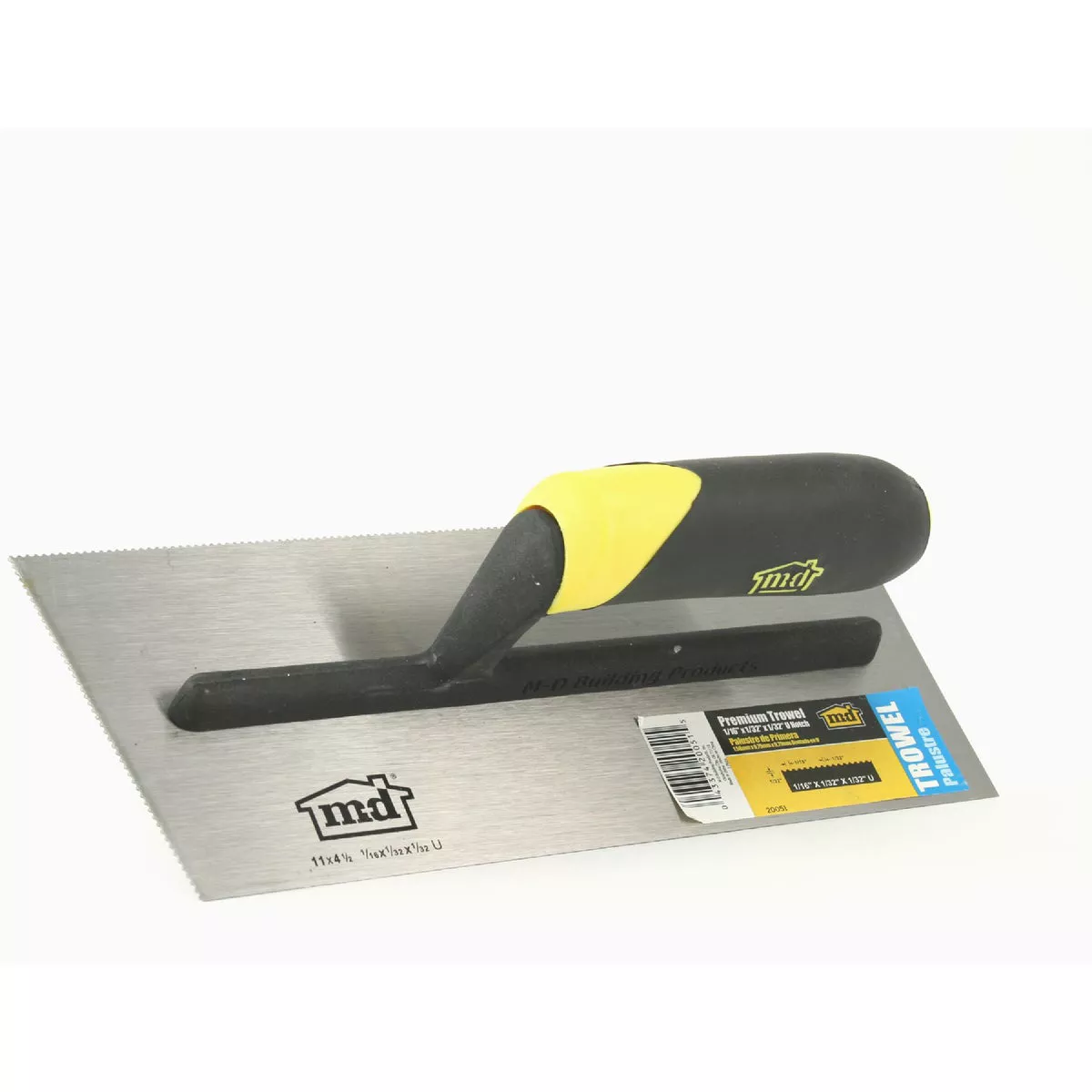 M-D Premium U Notched 1/16 In. x 1/32 In. x 1/32 In. Trowel