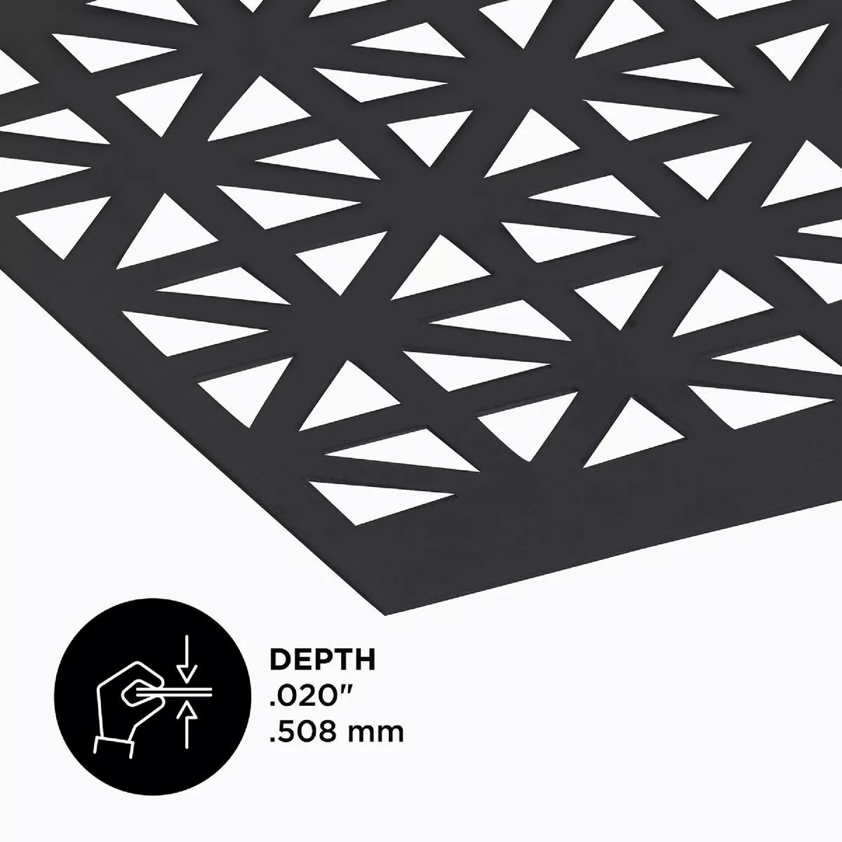 M-D 24 In. x 36 In. x .020 In. Black Aluminum Sheet Union Jack - photo 7