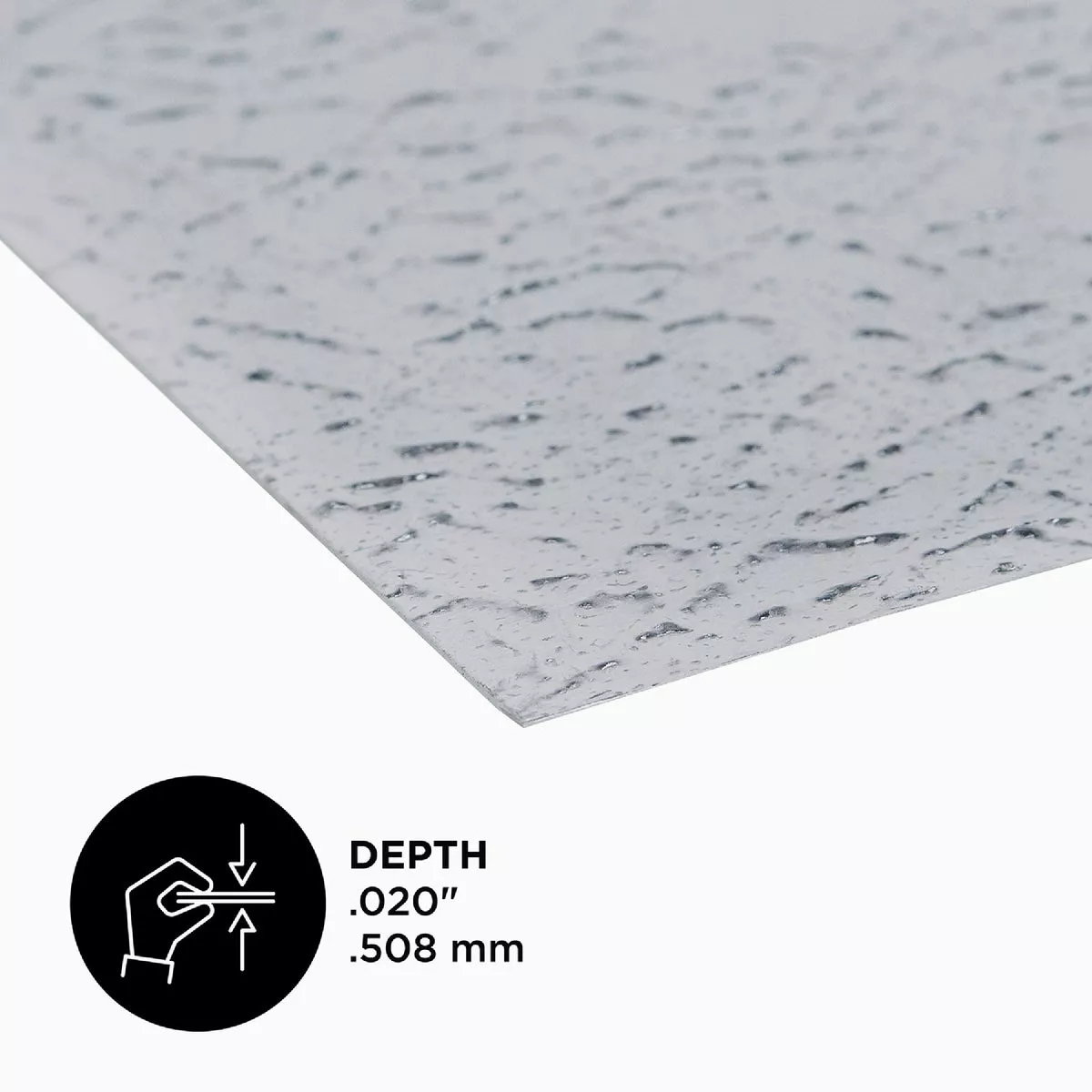 M-D 12 In. x 24 In. x .019 In. Leathergrain Aluminum Sheet - photo 5