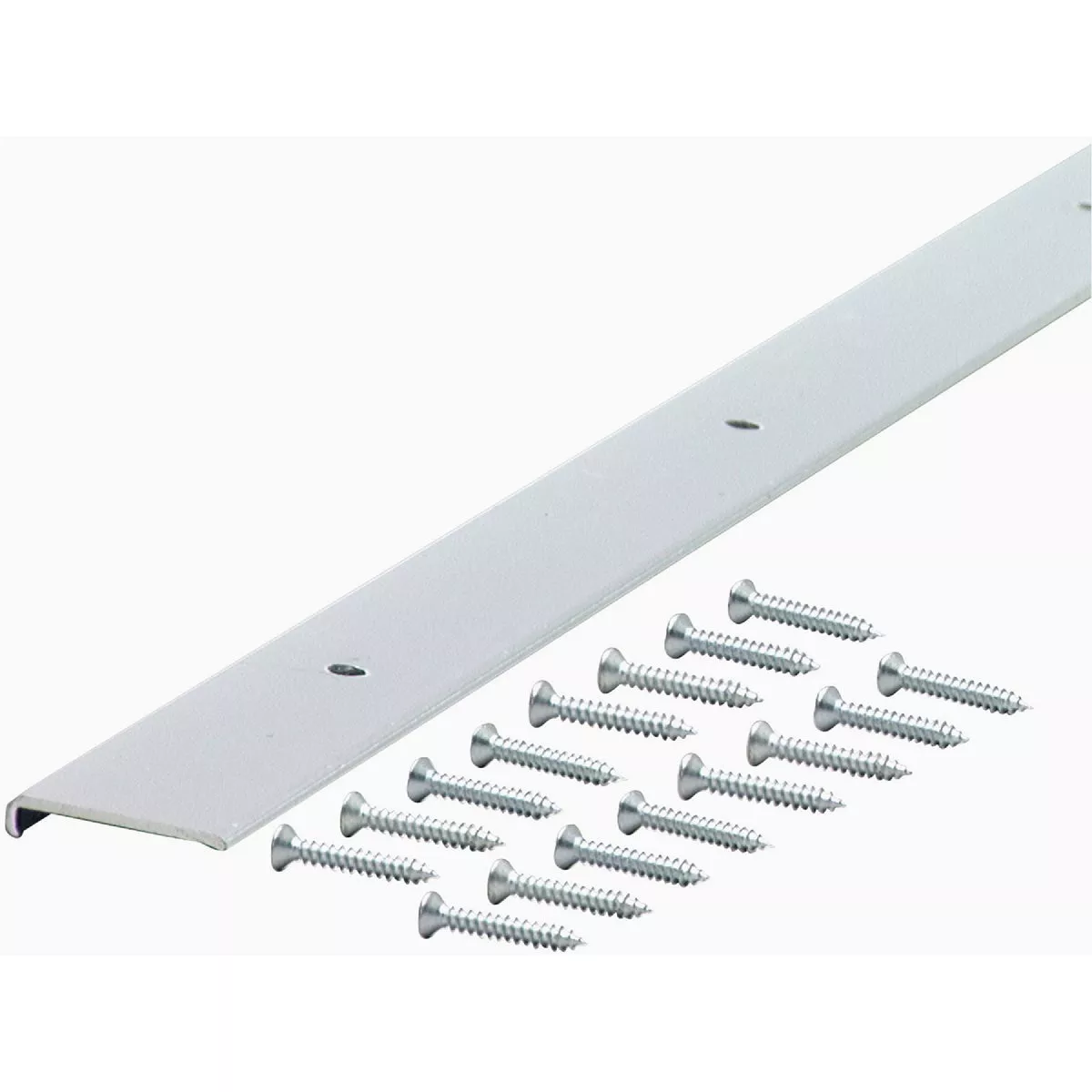M-D 96 In. Anodized Molding Edging With Screws - photo 4