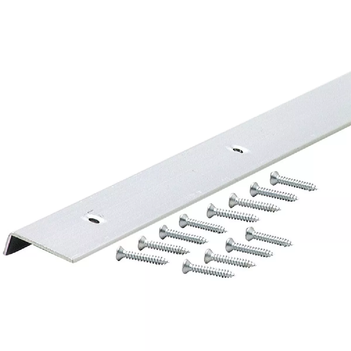 M-D 96 In. Anodized Molding Edging With Screws