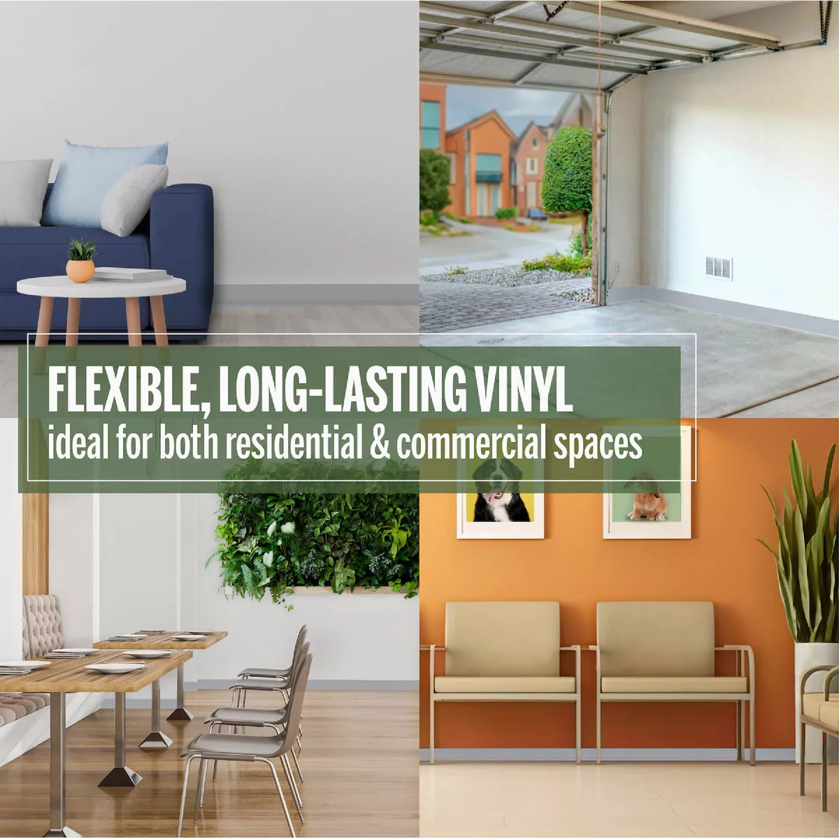 M-D 4 In. x 48 In. Silver Gray Vinyl Wall Base - photo 5