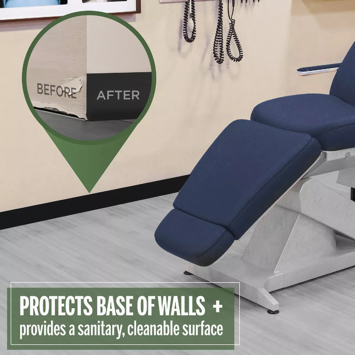 MD 4 In. x 120 Ft. Black Wall Base - photo 5