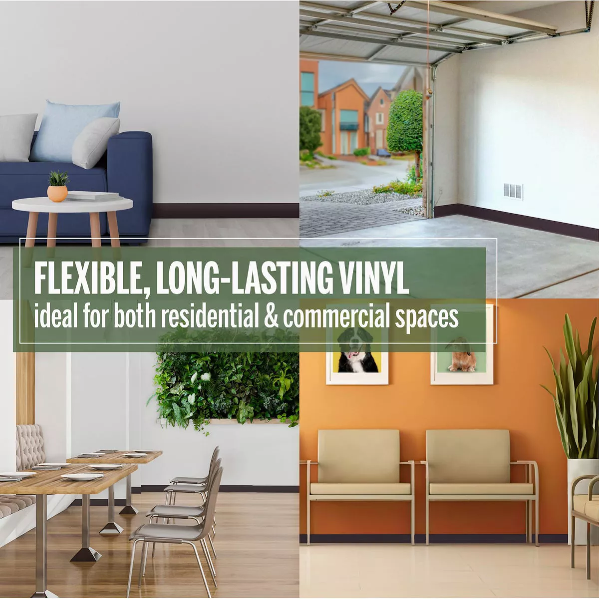 M-D 2-1/2 In. x 120 Ft. Brown Vinyl Wall Base - photo 5