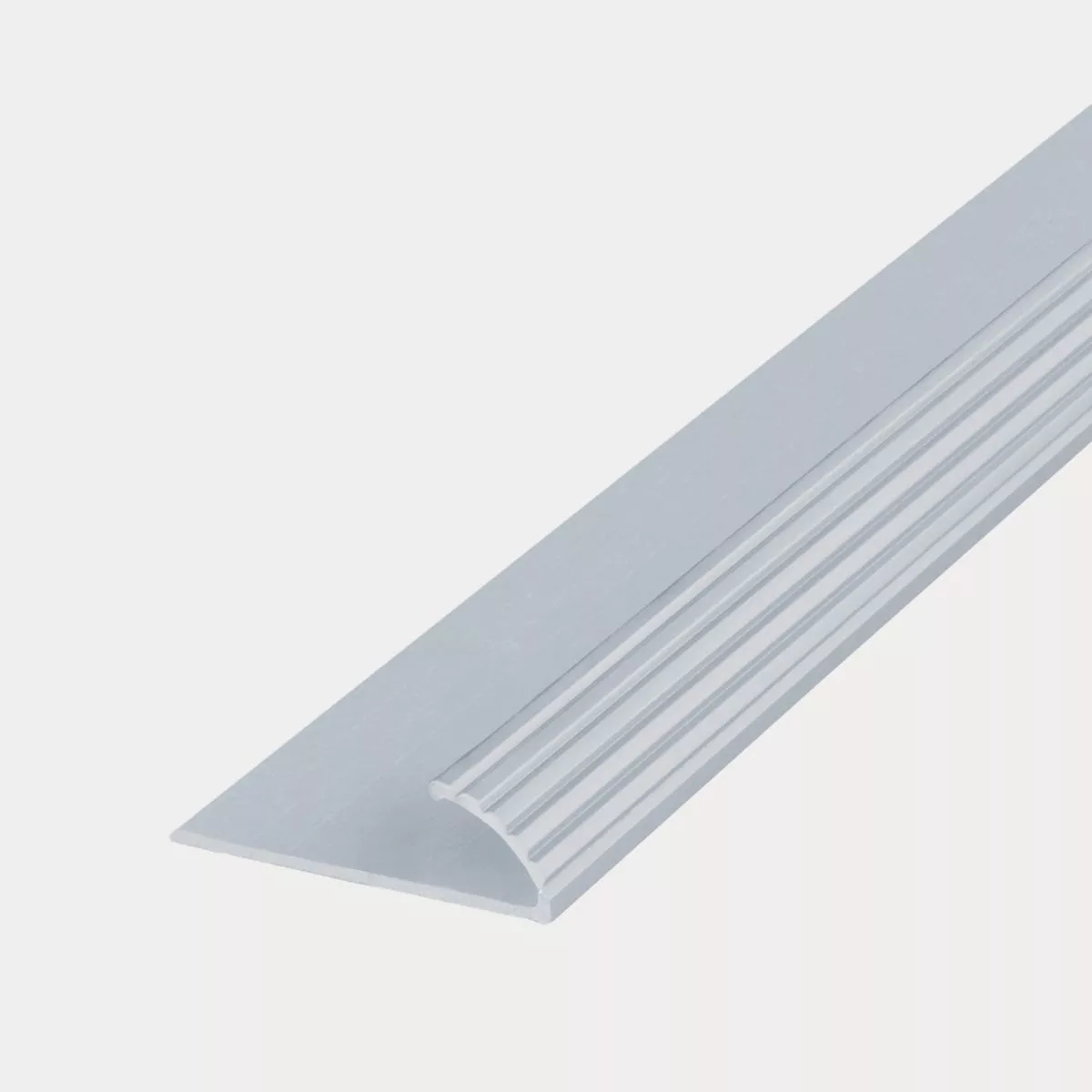 M-D 1-3/8 In. X 72 In. Silver Aluminum Carpet Gripper without Teeth- - photo 2