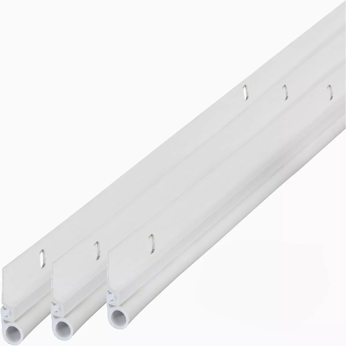 M-D 36 In. x 84 In. White Flat Profile Door Jamb Weatherstrip Kit