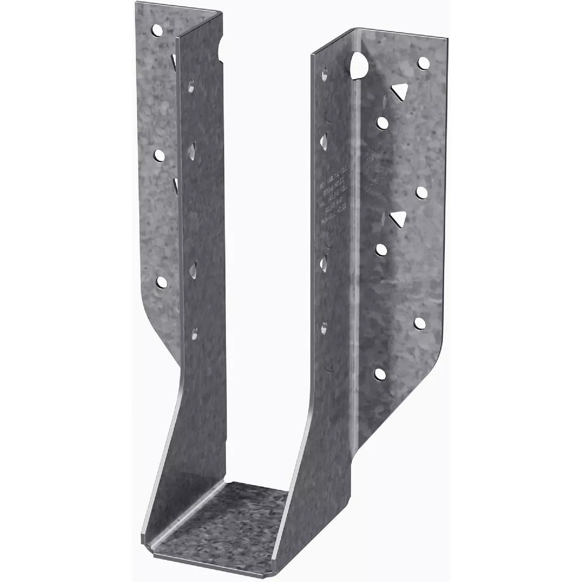 Simpson Strong-Tie HU7 Galvanized Face-Mount Joist Hanger for 1-3/4 In. x 7-1/4 In. Engineered Wood