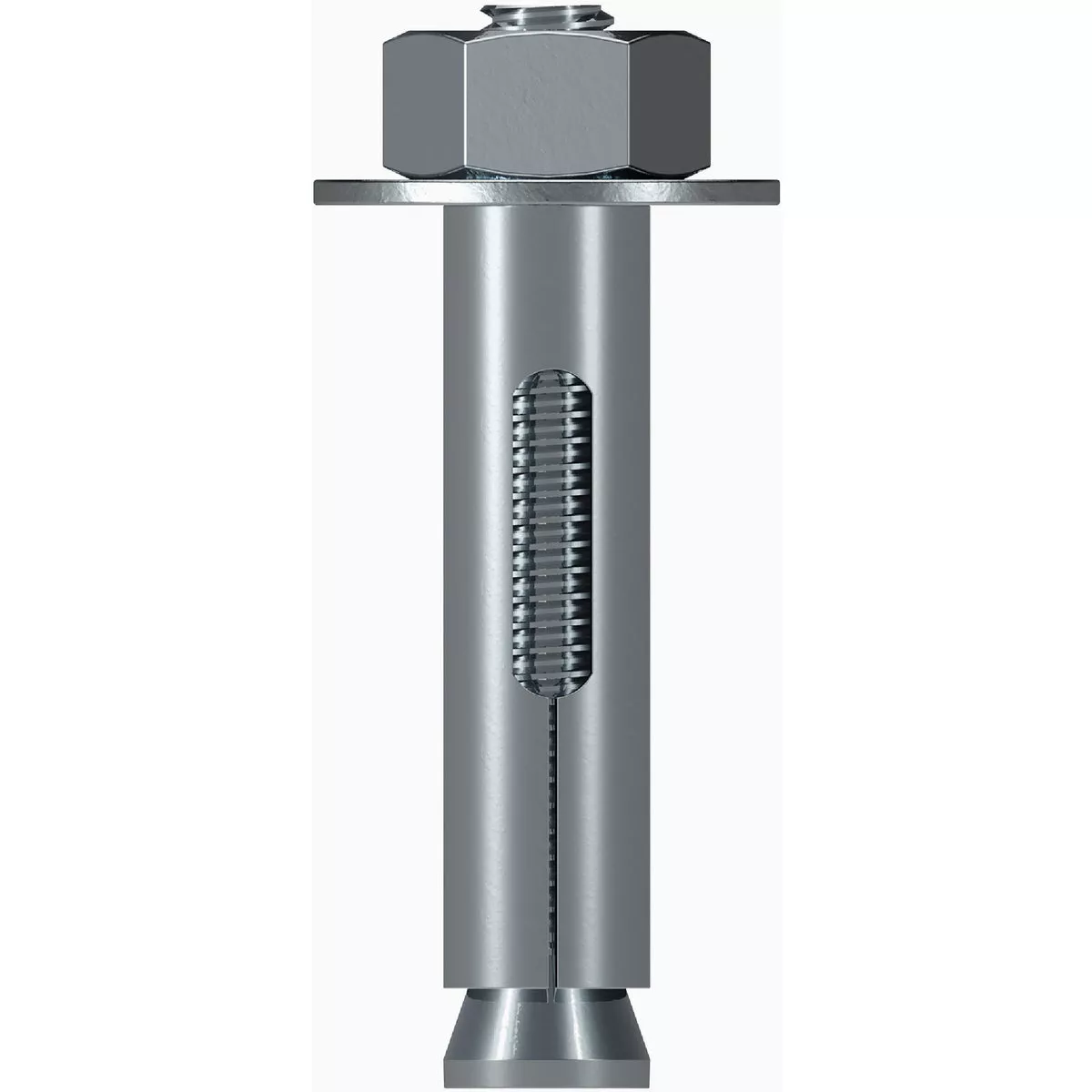 Simpson Strong-Tie Sleeve-All 1/2 In. x 2-1/4 In. Hex Head Sleeve Anchor (50 Ct.)