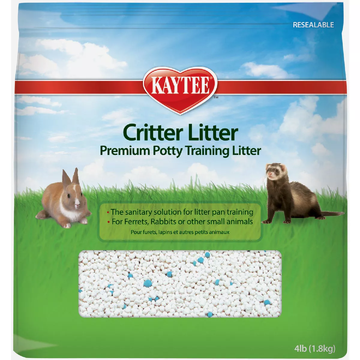 Kaytee 4 lb Small Animal Premium Potty Training Litter
