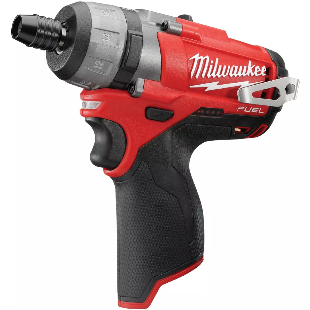 Milwaukee M12 FUEL Lithium-Ion 1/4 In. 2-Speed Hex Cordless Screwdriver (Tool Only)-