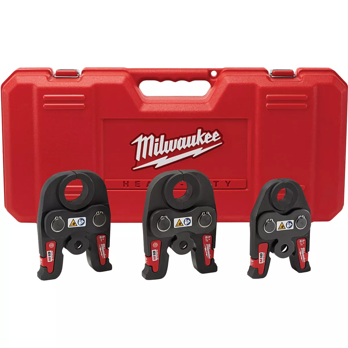 Milwaukee 1/2 In. - 1 In. Black Iron Press Tool Kit