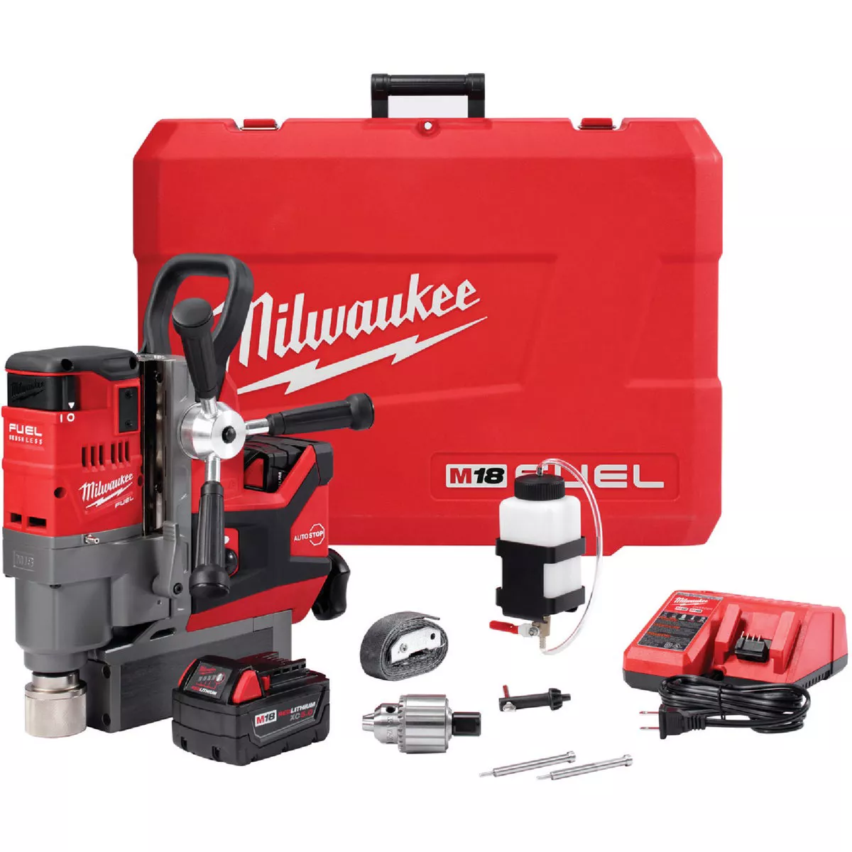 Milwaukee M18 18 V. 1-1/2 In. Quick Change Cordless Magnetic Drill Kit
