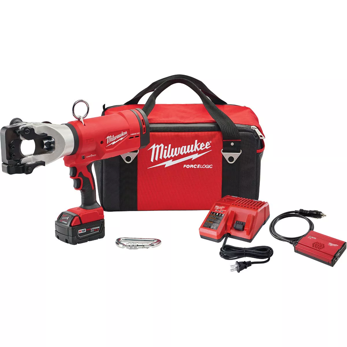 Milwaukee M18 18-Volt Lithium-Ion Brushless FORCE LOGIC 1590 ACSR Cordless Cable Cutter Kit