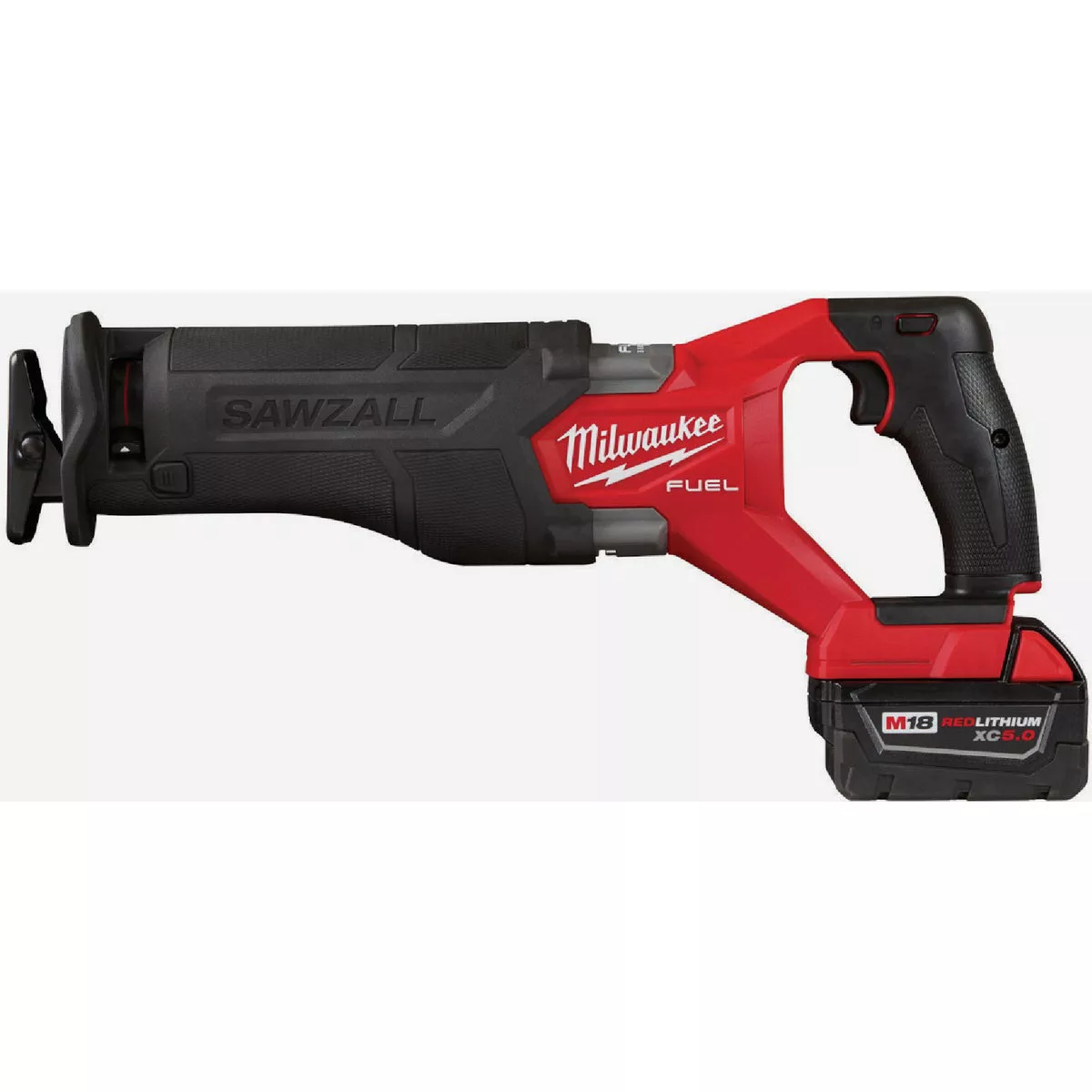 Milwaukee M18 FUEL SAWZALL Brushless Cordless Reciprocating Saw Kit with (2) 5.0 Ah Batteries & Charger