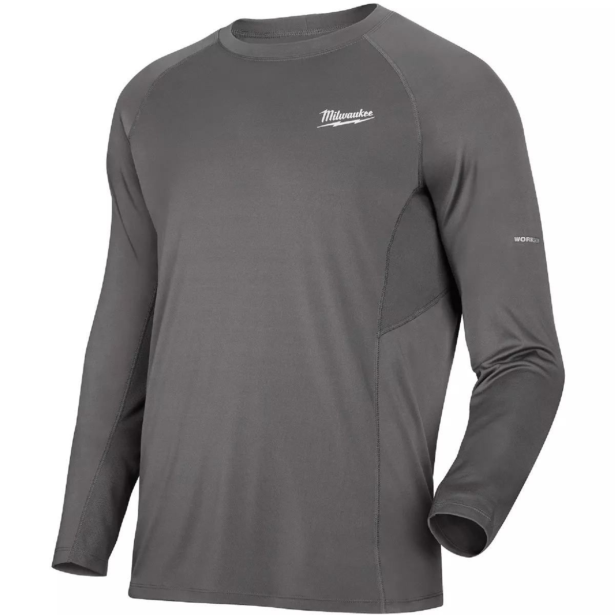 Milwaukee Workskin 3XL Gray Long Sleeve Unisex Midweight Performance Shirt