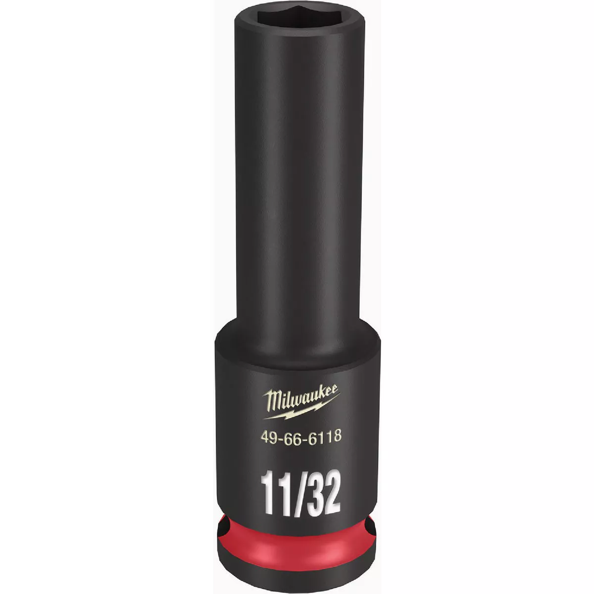 Milwaukee SHOCKWAVE Impact Duty 3/8 In. Drive 11/32 In. 6-Point Deep Socket