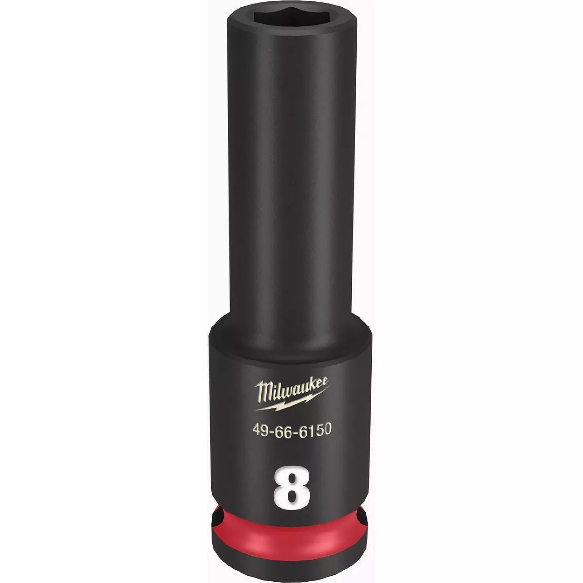 Milwaukee SHOCKWAVE Impact Duty 3/8 In. Drive 8 mm 6-Point Deep Socket