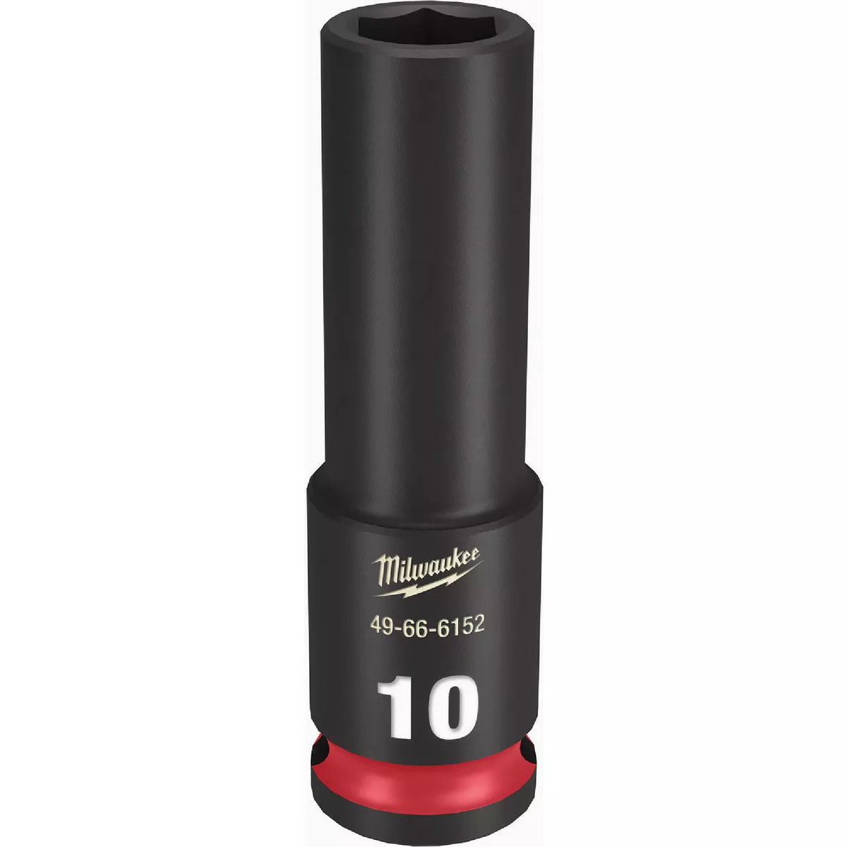 Milwaukee SHOCKWAVE Impact Duty 3/8 In. Drive 10 mm 6-Point Deep Socket