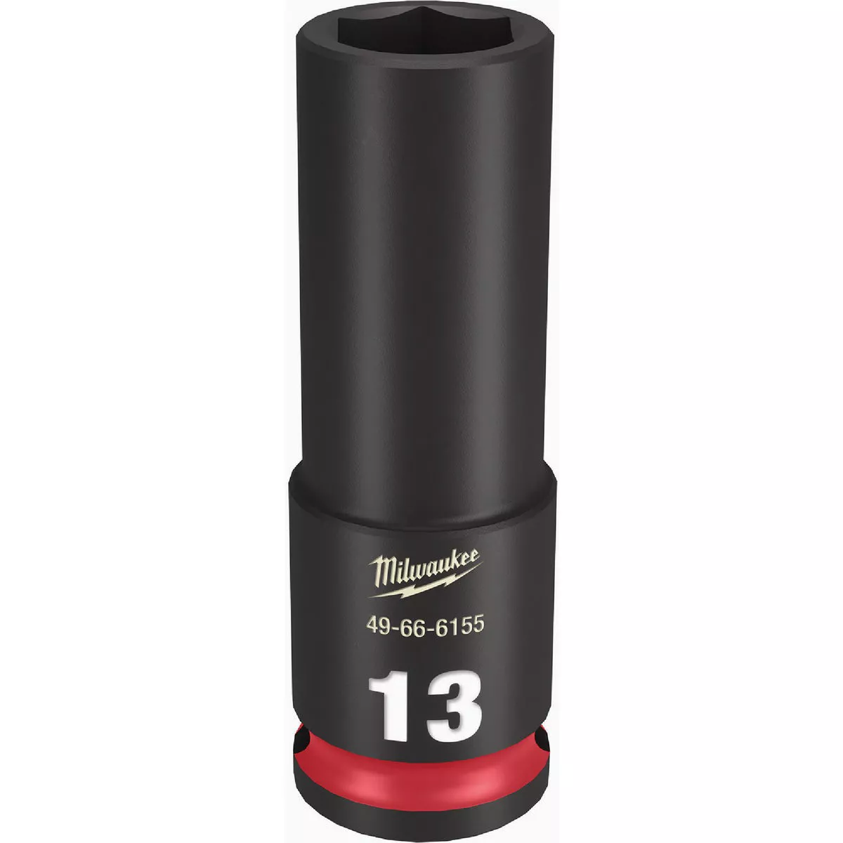 Milwaukee SHOCKWAVE Impact Duty 3/8 In. Drive 13 mm 6-Point Deep Socket