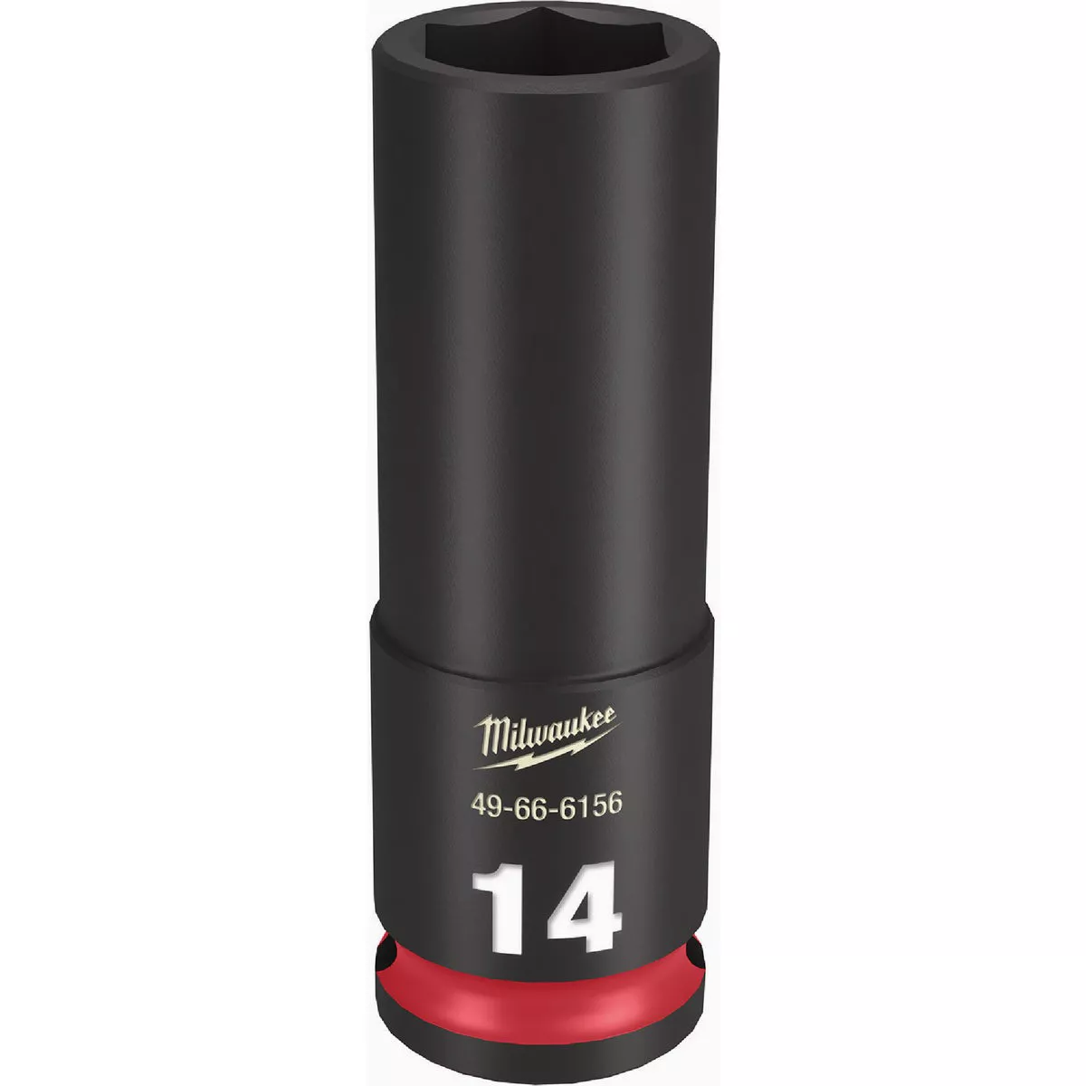 Milwaukee SHOCKWAVE Impact Duty 3/8 In. Drive 14 mm 6-Point Deep Socket-
