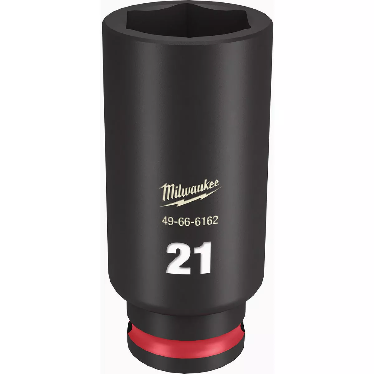 Milwaukee SHOCKWAVE Impact Duty 3/8 In. Drive 21 mm 6-Point Deep Socket