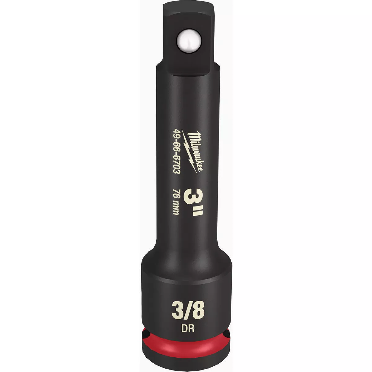 Milwaukee SHOCKWAVE Impact Duty 3/8 In. Drive 3 In. Socket Extension